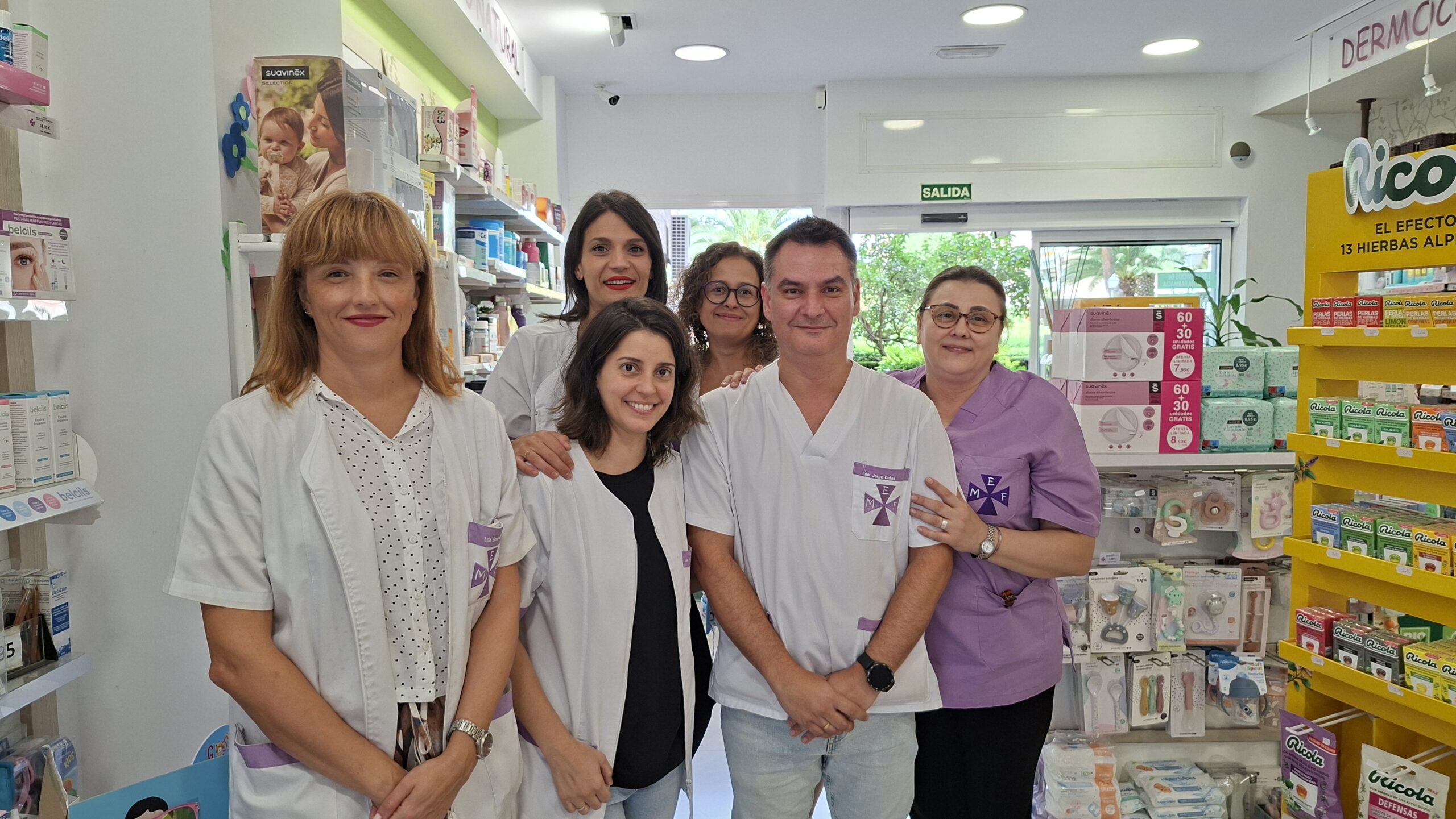 Interior de la farmacia
